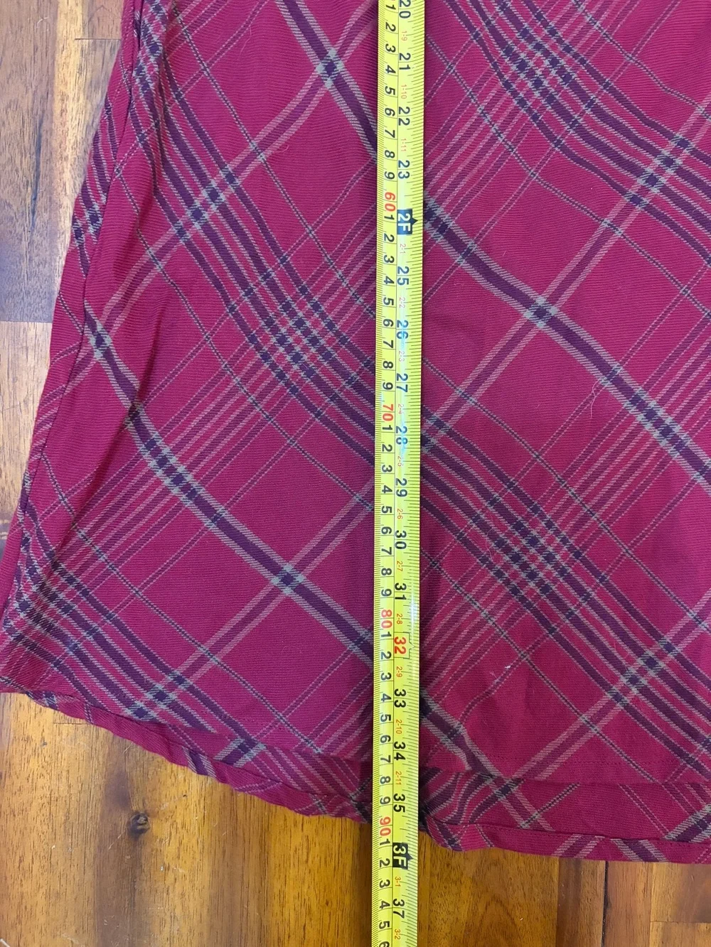 Mountain Khakis Women's Scout Shirt Dress  Plaid Long Sleeve Size L